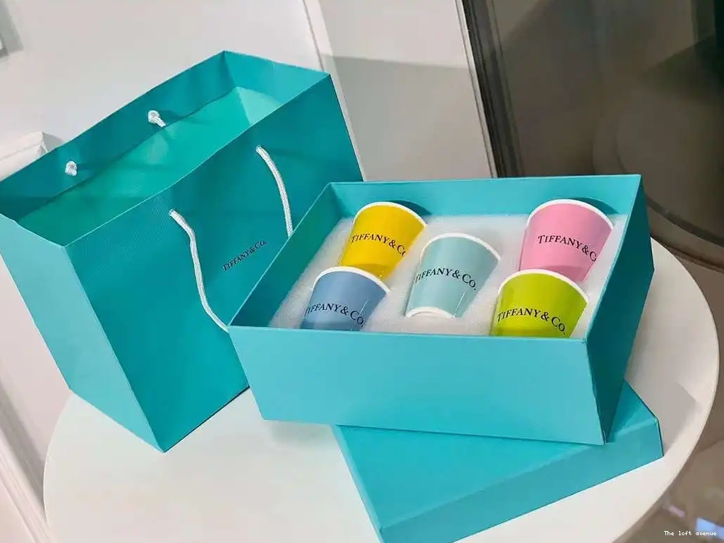TIFFANY COFFEE SET CUP 0616